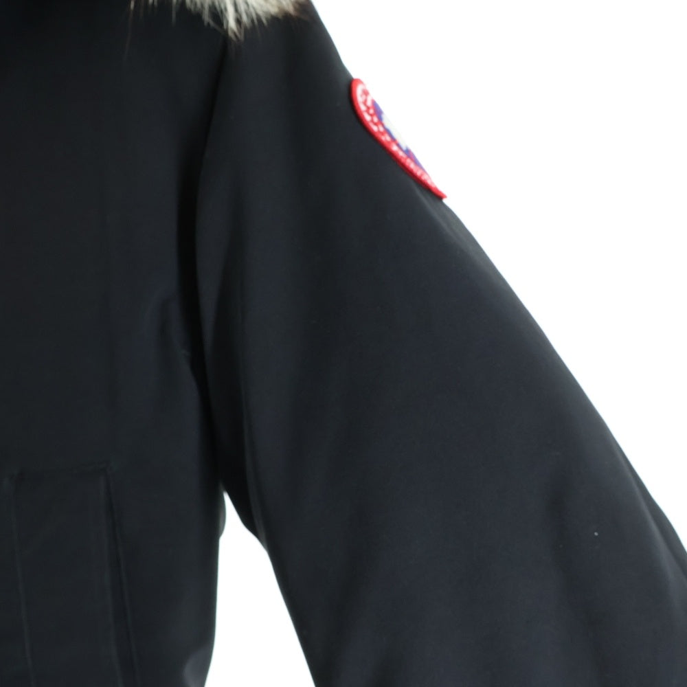 CANADA GOOSE(カナダグース) BRONTE PARKA ブロンテ ファーフーデット ジップアップダウンジャケット ブラック レディース 2600JL