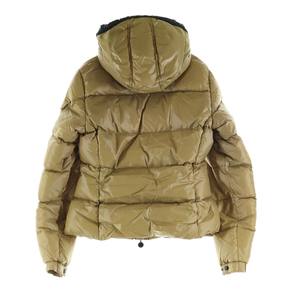 MONCLER(モンクレール) BADIA バディア フーデッド ジップアップダウンジャケット レディース ブラウン 45308