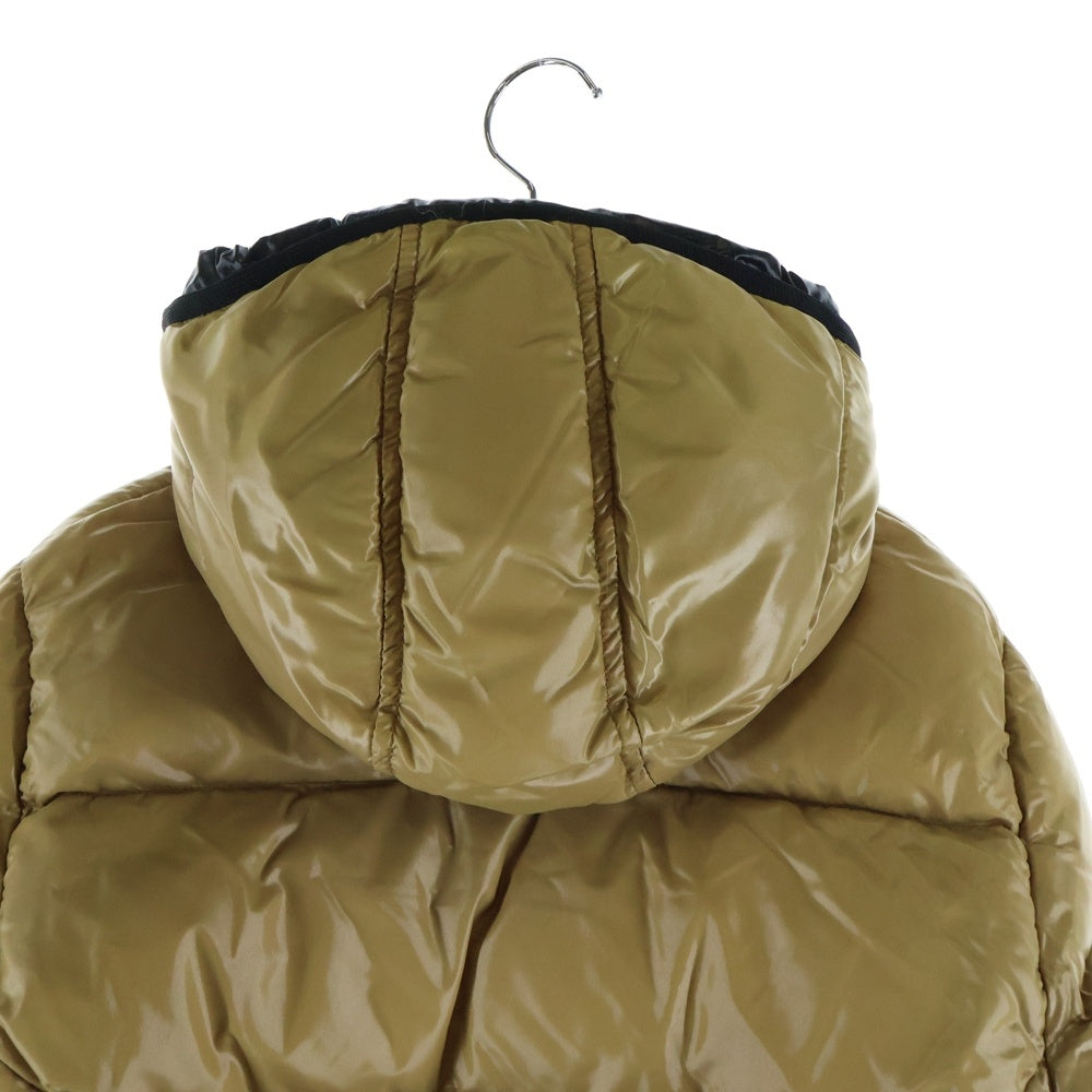 MONCLER(モンクレール) BADIA バディア フーデッド ジップアップダウンジャケット レディース ブラウン 45308