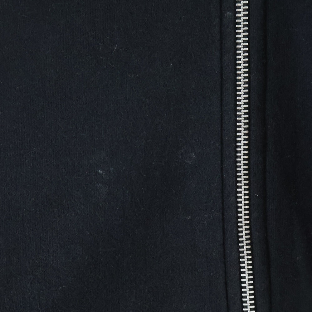 CHROME HEARTS(クロムハーツ) MADE IN HOLLYWOOD PLUS CROSS ZIP UP HOODIE ハリウッド限定 プラス クロス ダガージップアップパーカー フーディー ブラック