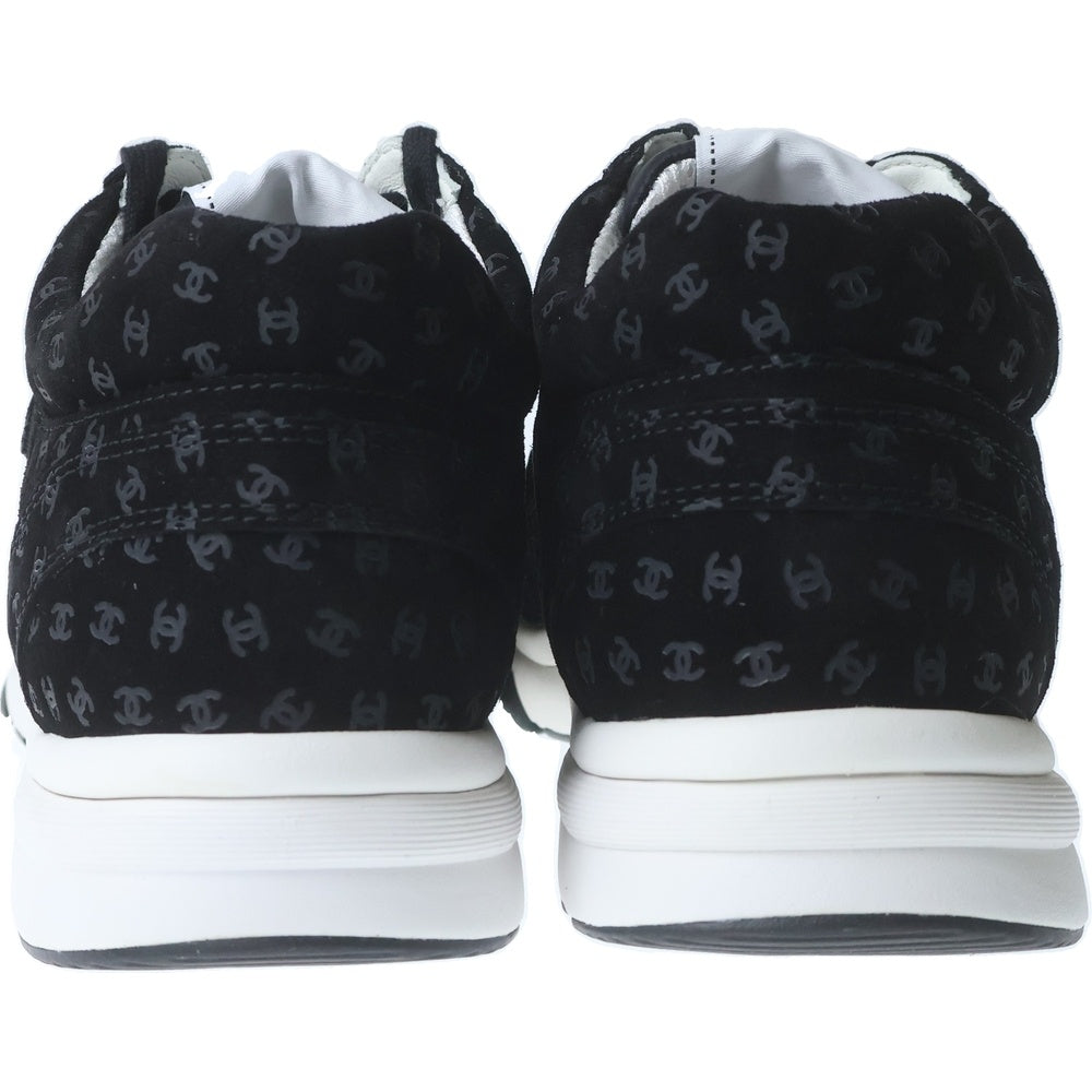 CHANEL(シャネル) 22AW ココマーク スウェード ローカットスニーカー ブラック G39232