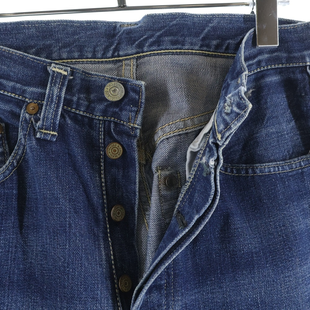 Levi's(リーバイス) 40-50S VINTAGE 501XX 47モデル ビッグE 片面タブ 均等V ボタン裏無し ボタンフライ デニムパンツ インディゴ