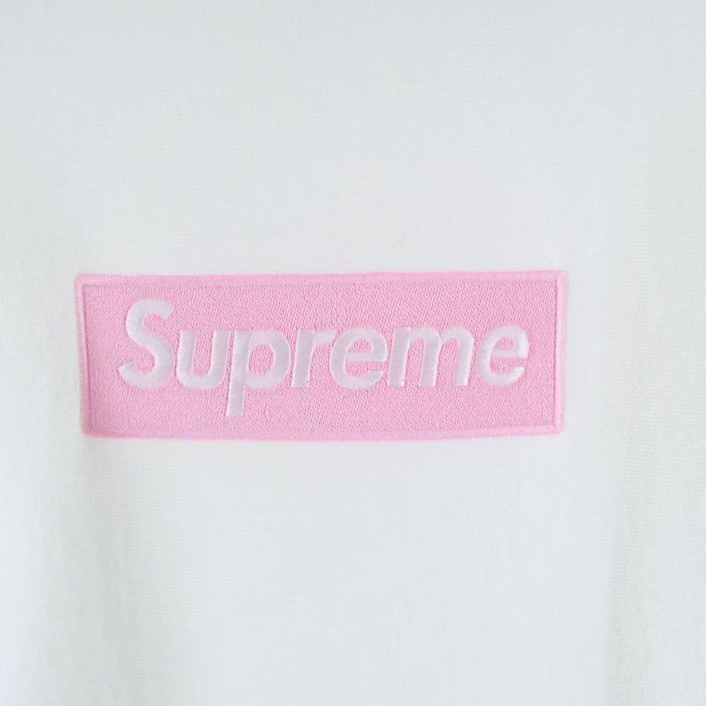 SUPREME(シュプリーム) 25AW Box Logo Hooded Sweatshirt ボックスロゴ プルオーバースウェットパーカー フーディー ホワイト