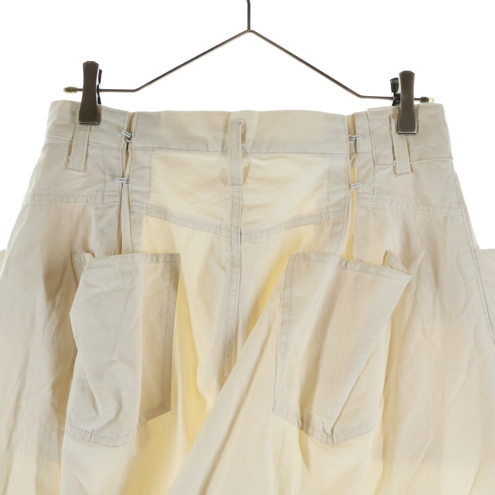 Stein(シュタイン) EX WIDE HOOKED DENIM JEANS ワイド フックド ストレートデニムパンツ ジーンズ アイボリー ST.150
