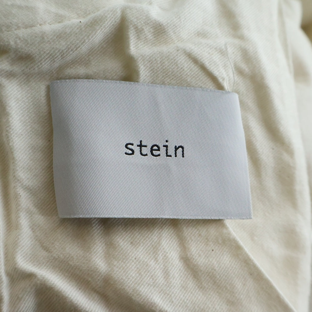 Stein(シュタイン) EX WIDE HOOKED DENIM JEANS ワイド フックド ストレートデニムパンツ ジーンズ アイボリー ST.150
