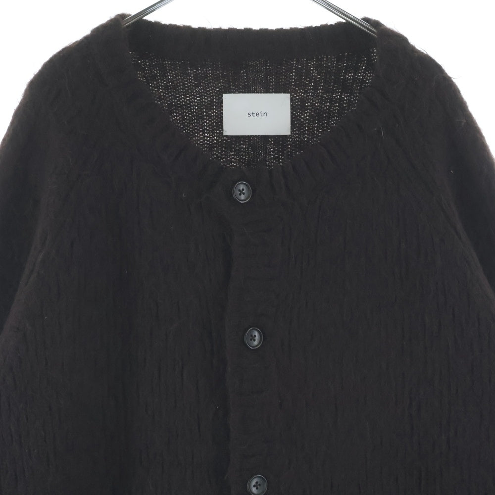 Stein(シュタイン) KID MOHAIR CARDIGAN キッド モヘア ニットカーディガン ブラウン ST.194