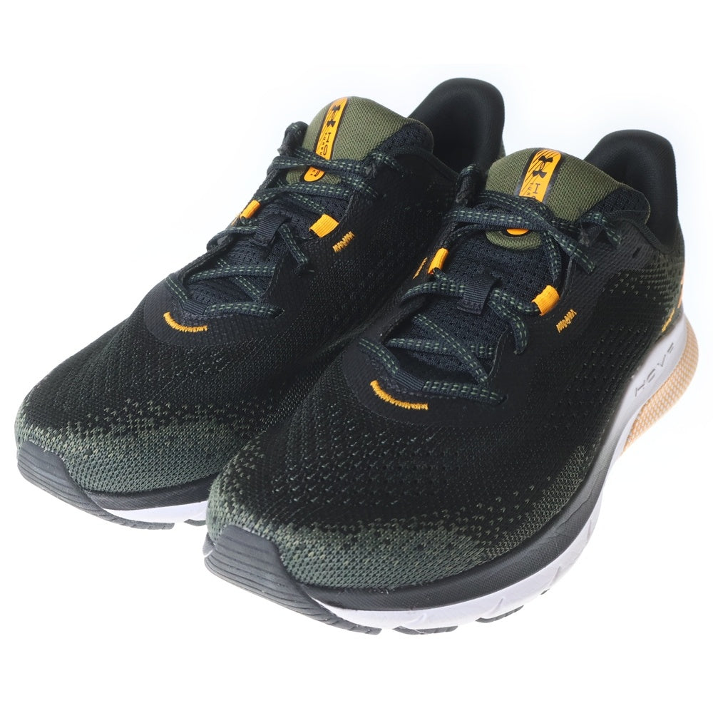 UNDER ARMOUR(アンダーアーマー) HOVR TURBULENCE 2 WIDE ホバータービュランス ワイド ローカットスニーカー ランニングシューズ ブラック/オレンジ US9/27cm 3026876-002
