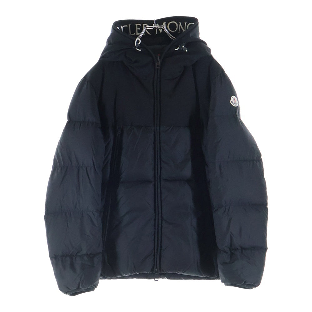 MONCLER(モンクレール) 18AW MONTCLA モンクラー アームロゴデザイン フーデッド ジップアップ ダウンジャケット ブラック D20914132085