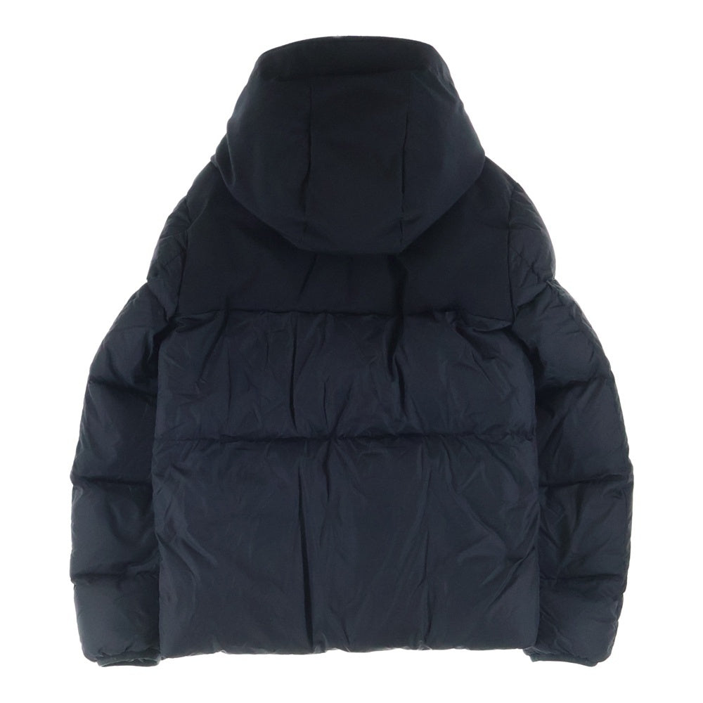 MONCLER(モンクレール) 18AW MONTCLA モンクラー アームロゴデザイン フーデッド ジップアップ ダウンジャケット ブラック D20914132085