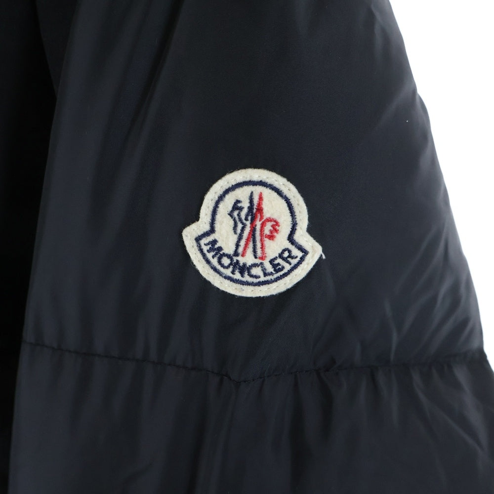 MONCLER(モンクレール) 18AW MONTCLA モンクラー アームロゴデザイン フーデッド ジップアップ ダウンジャケット ブラック D20914132085