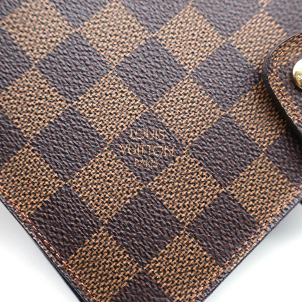 LOUIS VUITTON(ルイヴィトン) ダミエ アジェンダ MM 手帳カバー ブラウン R20240 SP0028 レディース