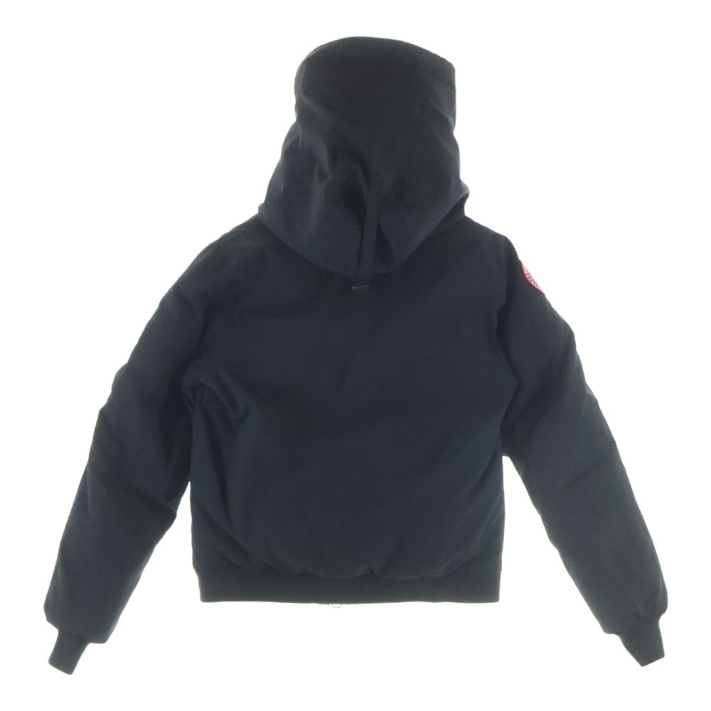 CANADA GOOSE(カナダグース) LABRADOR BOMBER ラブラドール ファー付き フーデッド ジップアップ ボンバージャケット ブラック レディース 7967JL