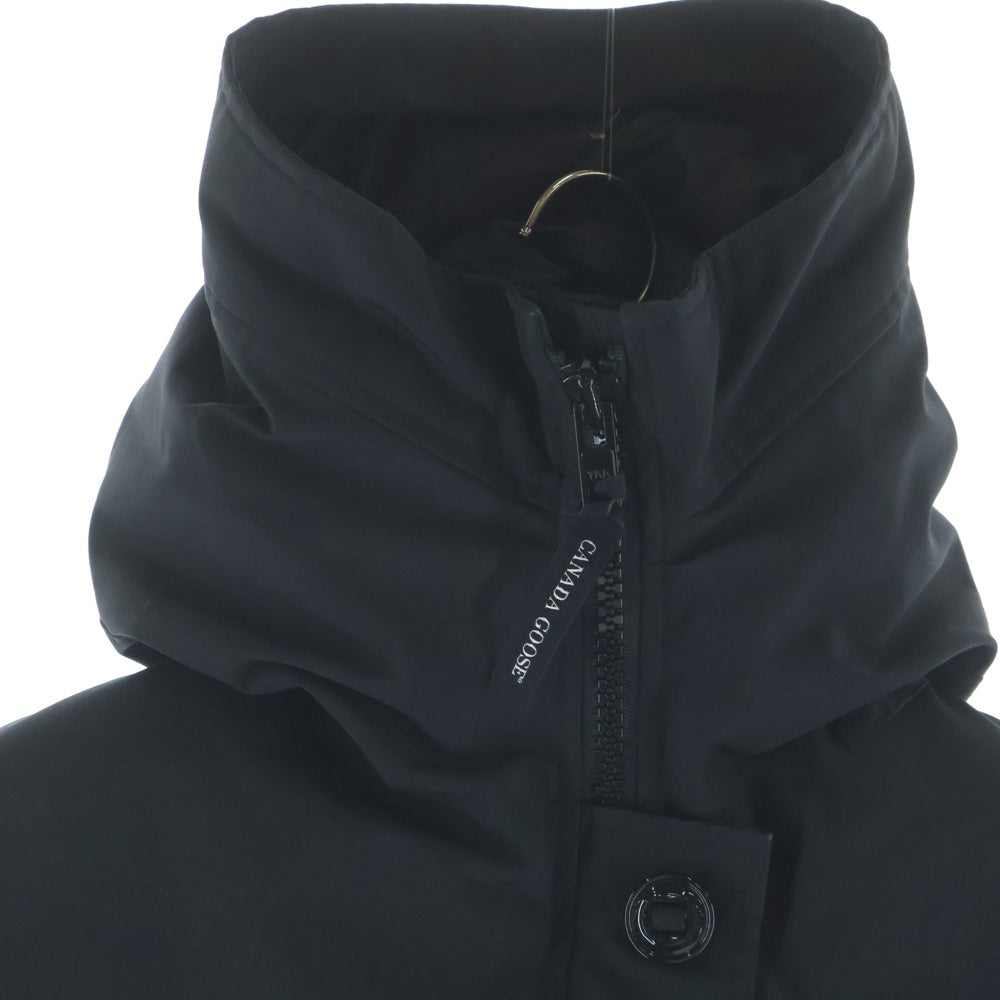 CANADA GOOSE(カナダグース) LABRADOR BOMBER ラブラドール ファー付き フーデッド ジップアップ ボンバージャケット ブラック レディース 7967JL