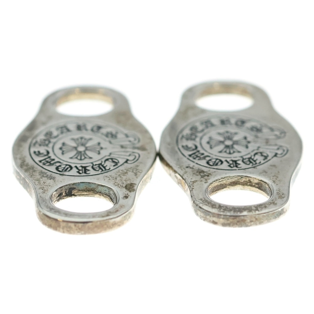 CHROME HEARTS(クロムハーツ) SHOELACE SET V1 シューレース デュブレ 2個セット シルバー BCA313