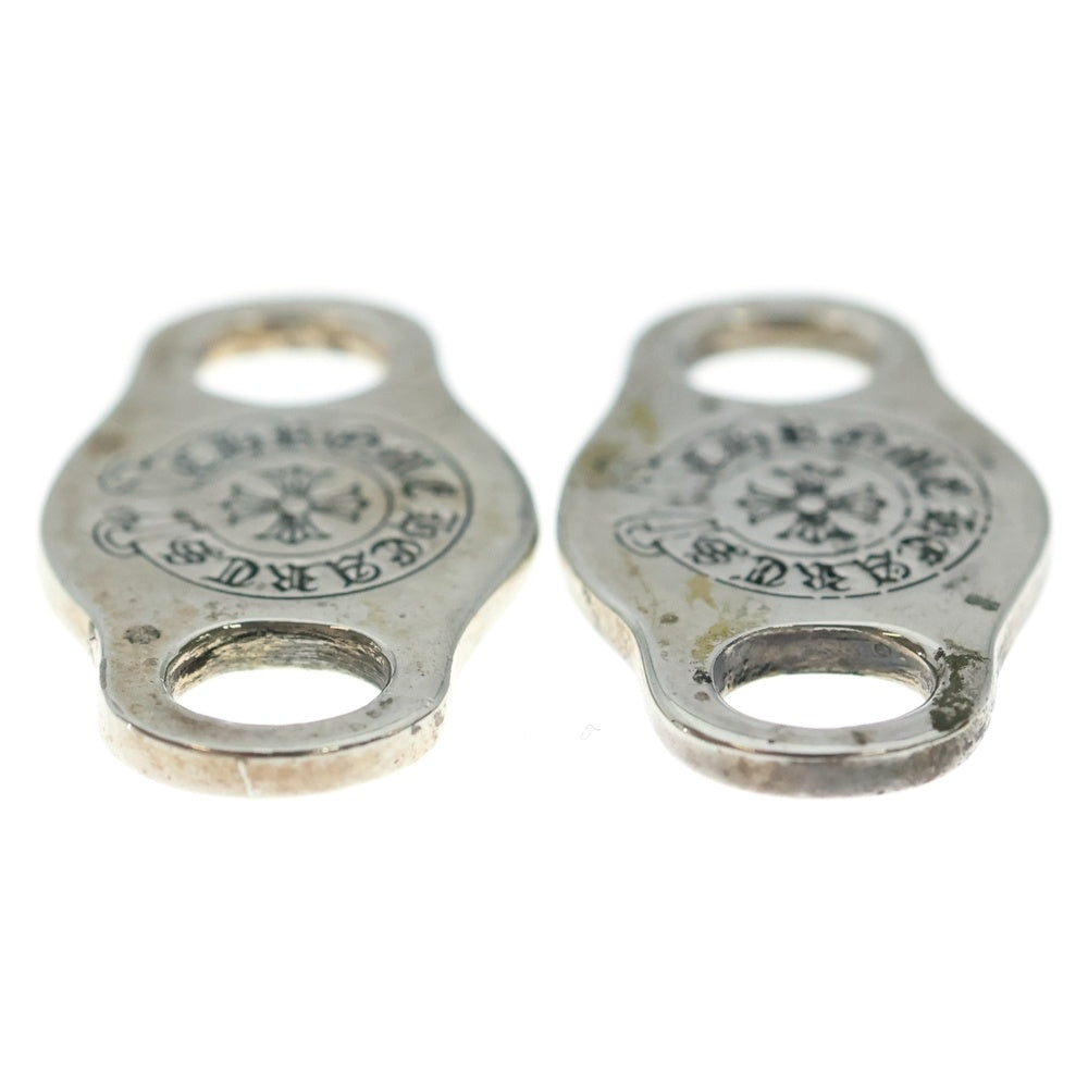CHROME HEARTS(クロムハーツ) SHOELACE SET V1 シューレース デュブレ 2個セット シルバー BCA313