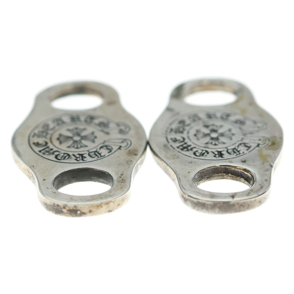CHROME HEARTS(クロムハーツ) SHOELACE SET V1 シューレース デュブレ 2個セット シルバー BCA313