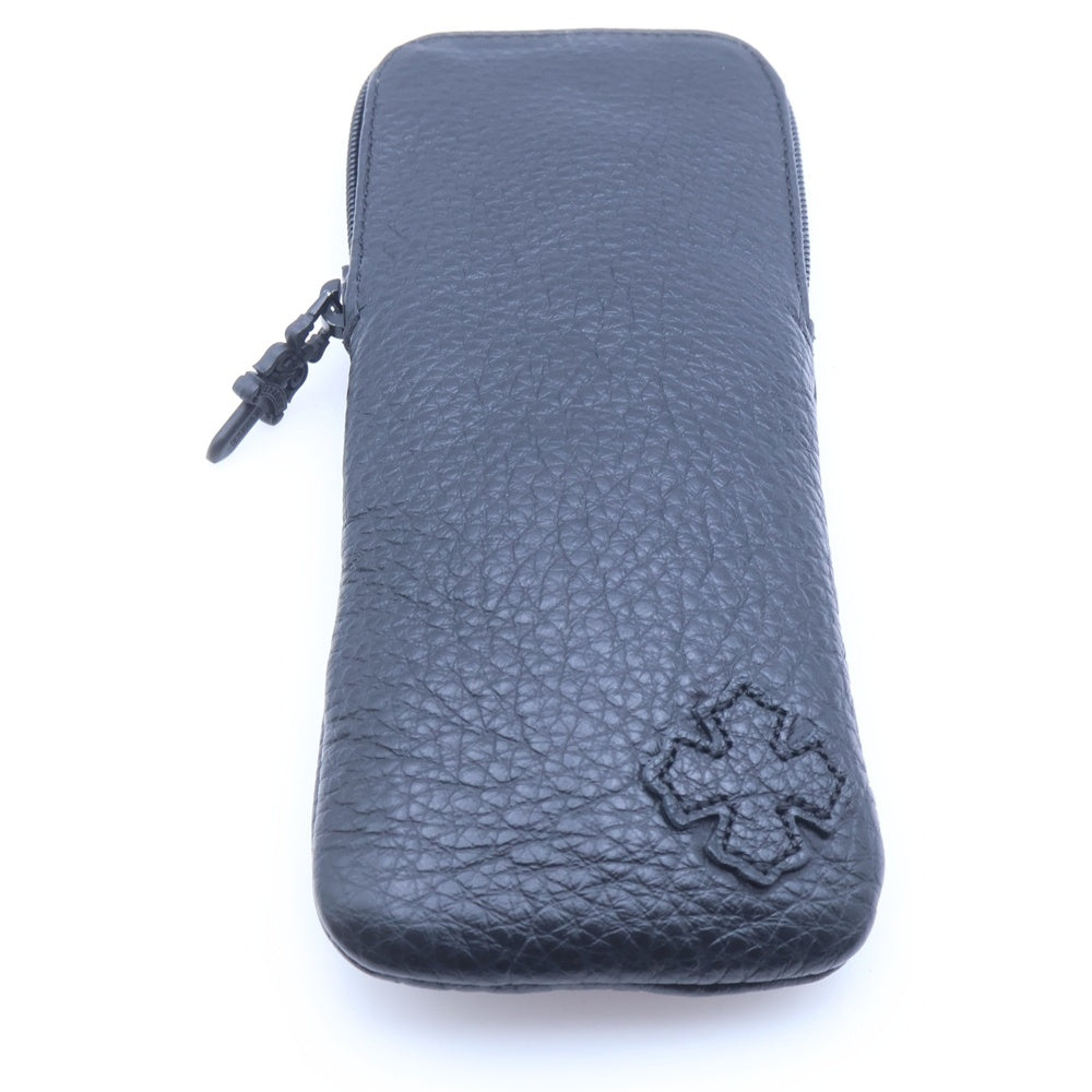 CHROME HEARTS(クロムハーツ) CLITORIAL CHクロステンプル オーバルフレーム サングラス メガネ ブラック
