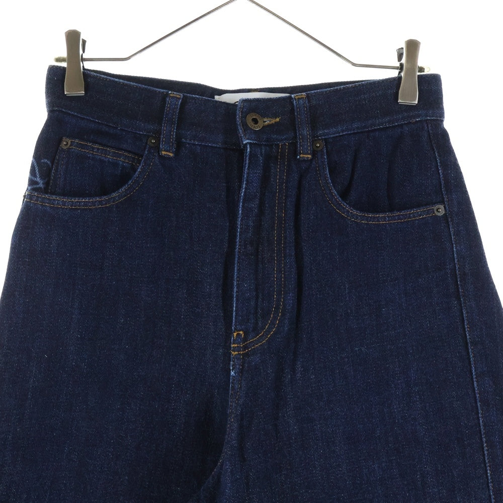 LOEWE(ロエベ) 25SS ANAGRAM BARREL JEANS アナグラム バレル ジップフライデニムパンツ ジーンズ レディース インディゴ S359Y11XCQ