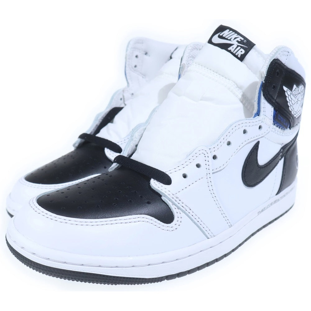 NIKE(ナイキ) ×fragment design ×UNION AIR JORDAN 1 RETRO HIGH OG フラグメント ユニオン エアジョーダン1 レトロ ハイカットスニーカー US8.5/26.5cm II7282-100