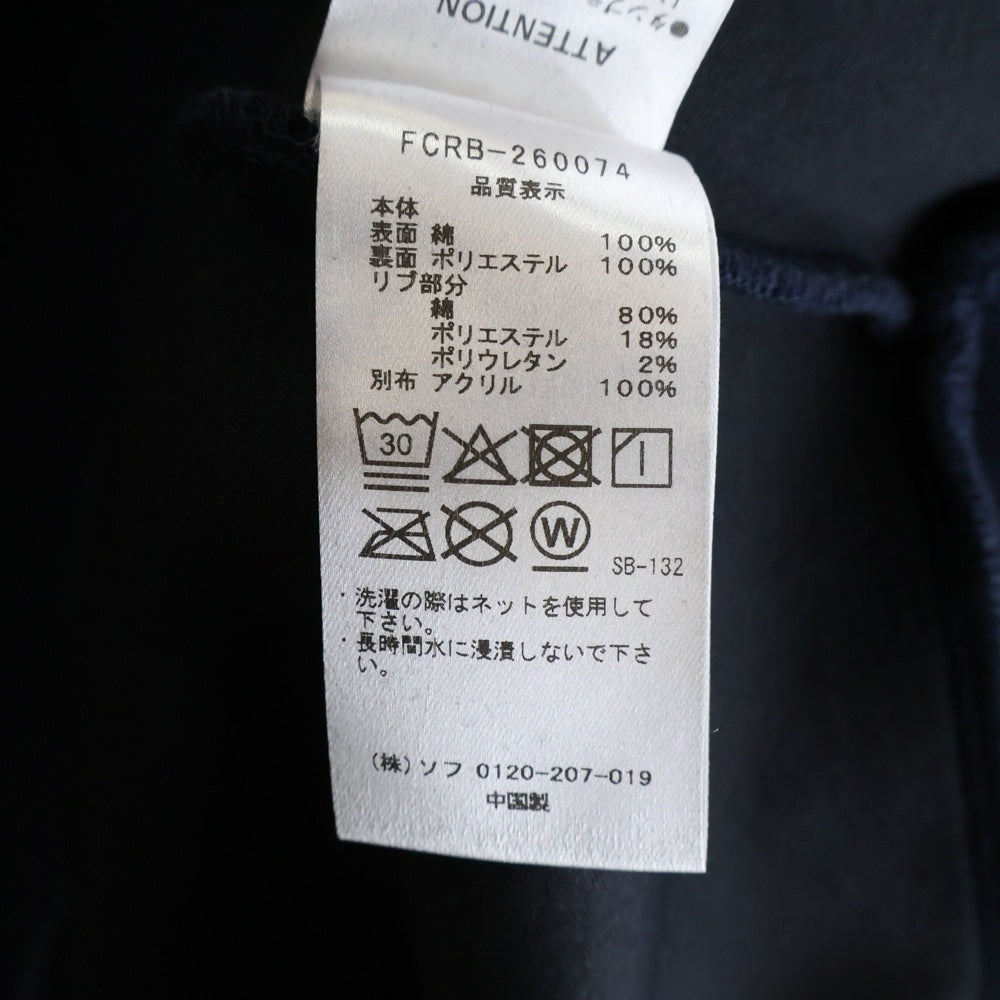 F.C.R.B./F.C.Real Bristol/FCRB(エフシーアールビー/エフシーレアルブリストル) 26SS CHAMPIONS BONDING SWEAT ZIP-UP HOODIE チャンピオンズ ボンディング スウェットパーカー FCRB-260074