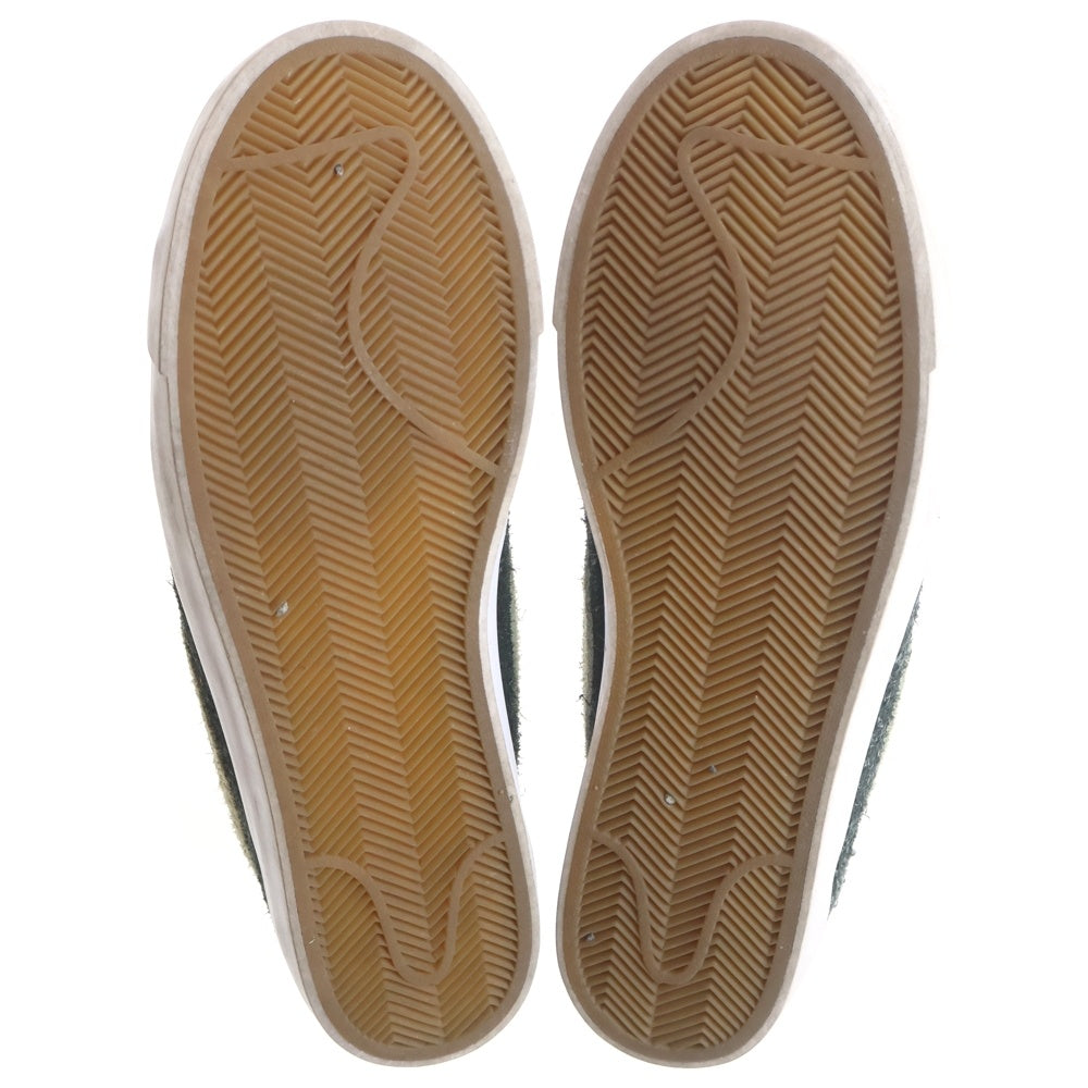 NIKE SB(ナイキエスビー) ×STUSSY SB ZOOM BLAZER LOW QS ステューシー ズームブレザー ローカットスニーカー ブラック/オリーブ US10/28cm BQ6449-001
