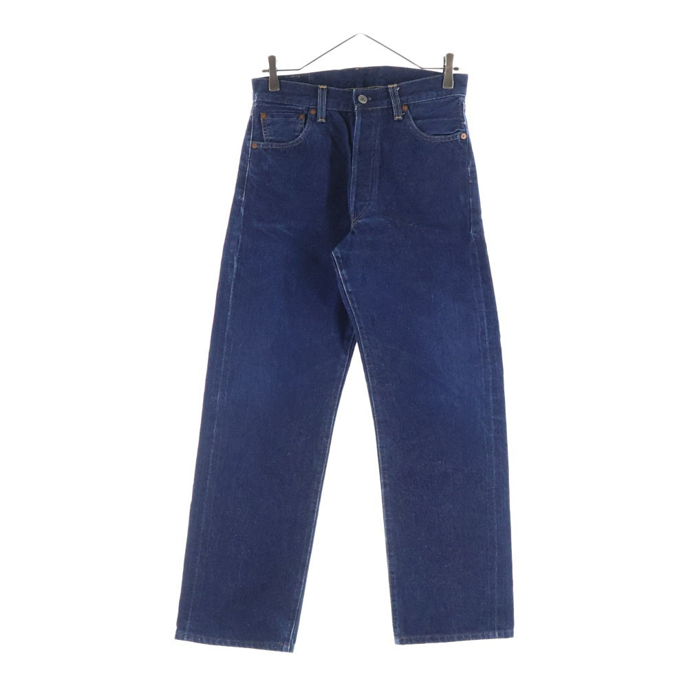 Levi's(リーバイス) 90S VINTAGE USA製 ヴィンテージ バレンシア工場 501XX ボタン裏555 ボタンフライストレートデニムパンツ インディゴ