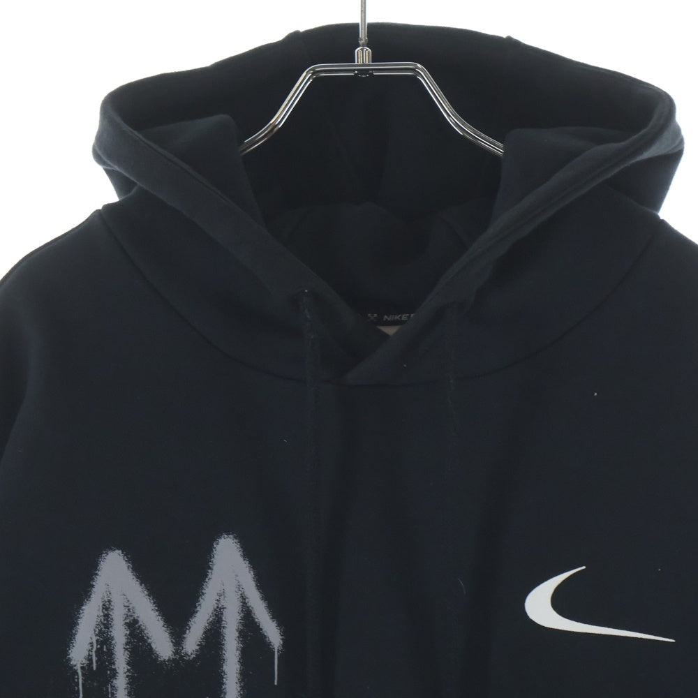 NIKE(ナイキ) 20SS ×OFF-WHITE M NRG RU HOODIE オフホワイト バックスプレーアロー フーデッド スウェット パーカー ブラック CN5640-010