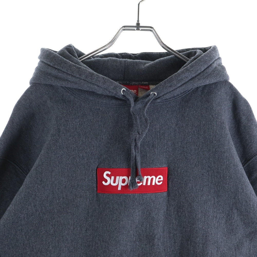 SUPREME(シュプリーム) 21AW Box Logo Hooded Sweatshirt ボックスロゴ フーデッドスウェットシャツ プルオーバーパーカー グレー