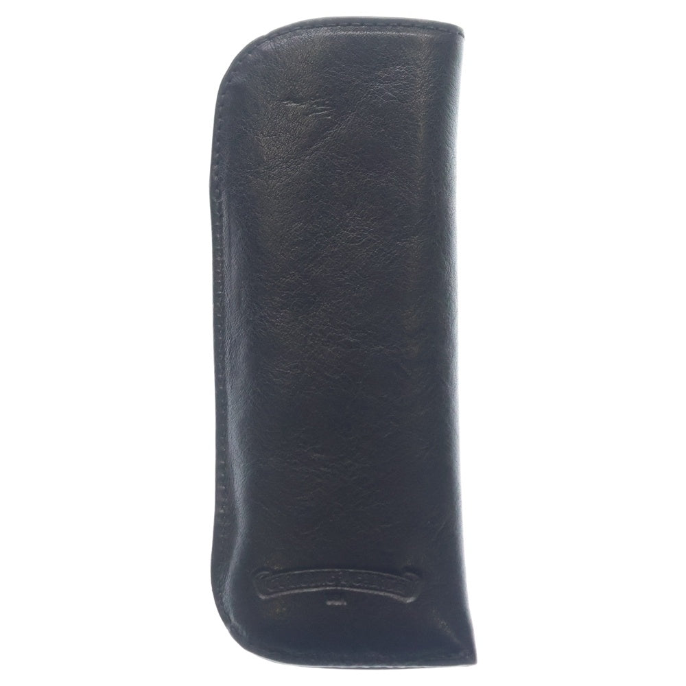 CHROME HEARTS(クロムハーツ) PEN CASE クロスパッチ レザーペンケース ブラック