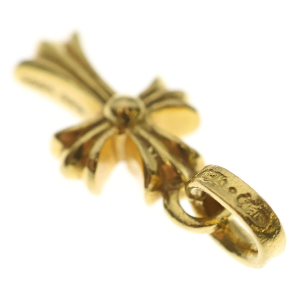 CHROME HEARTS(クロムハーツ) 22K CRS BBYFAT P SAP P ベイビーファット パヴェ ピンクサファイア ネックレストップ ゴールド
