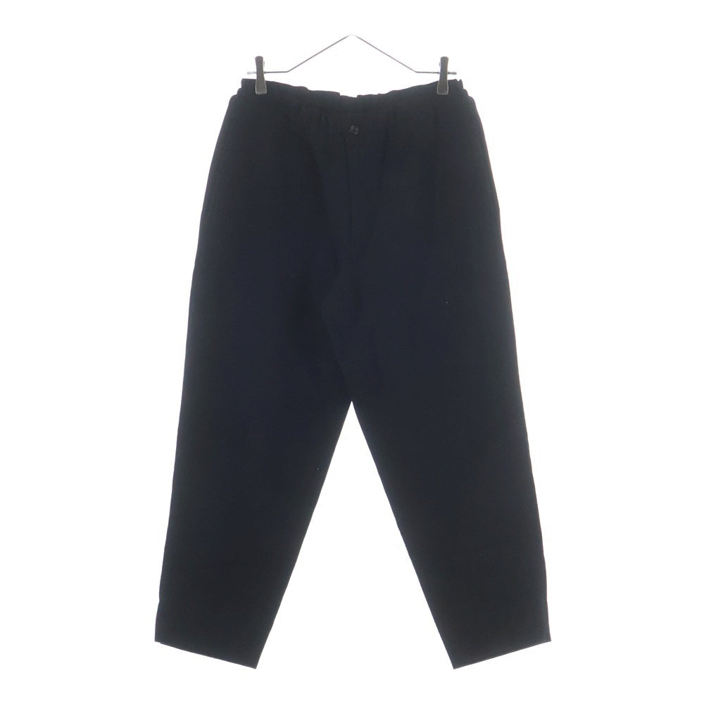 COMME des GARCONS HOMME DEUX(コムデギャルソン オムドゥ) 21AW AD2021 クロップド ウールイージースラックスパンツ ブラック DH-P024