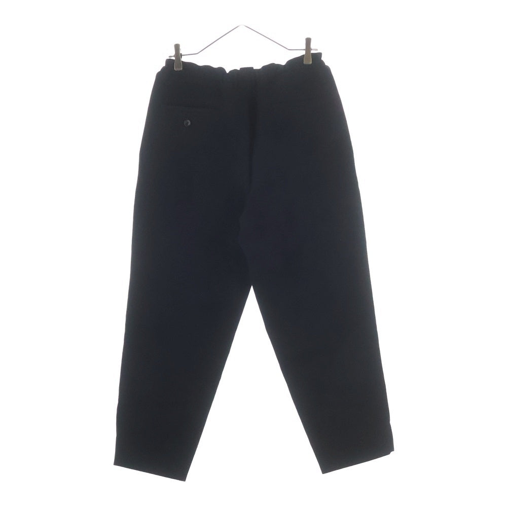 COMME des GARCONS HOMME DEUX(コムデギャルソン オムドゥ) 21AW AD2021 クロップド ウールイージースラックスパンツ ブラック DH-P024