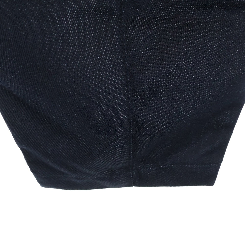 COMME des GARCONS HOMME(コムデギャルソンオム) 24SS AD2023 ジップフライ 1タック エステルデニムパンツ インディゴ HM-P017