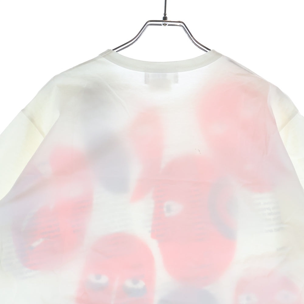 COMME des GARCONS(コムデギャルソン) 20AW AD2020 ×リアルレビュー フロントイラストプリント半袖Tシャツ WF-T909