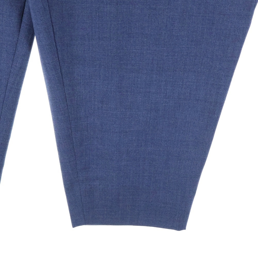 COMME des GARCONS HOMME DEUX(コムデギャルソン オムドゥ) 23SS AD2022 ウール テーパードスラックスパンツ ブルー DK-P033