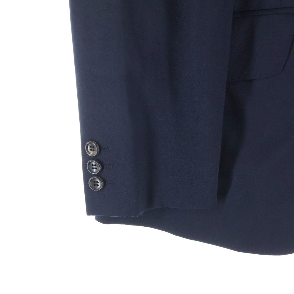 COMME des GARCONS HOMME(コムデギャルソンオム) 19SS AD2018 ウール セットアップスーツ シングルテーラードジャケット スラックスパンツ ネイビー HC-J012/HC-P014