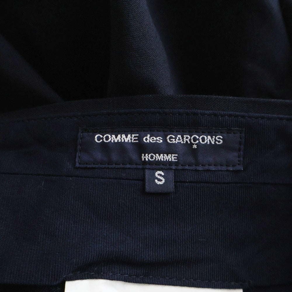 COMME des GARCONS HOMME(コムデギャルソンオム) 19SS AD2018 ウール セットアップスーツ シングルテーラードジャケット スラックスパンツ ネイビー HC-J012/HC-P014