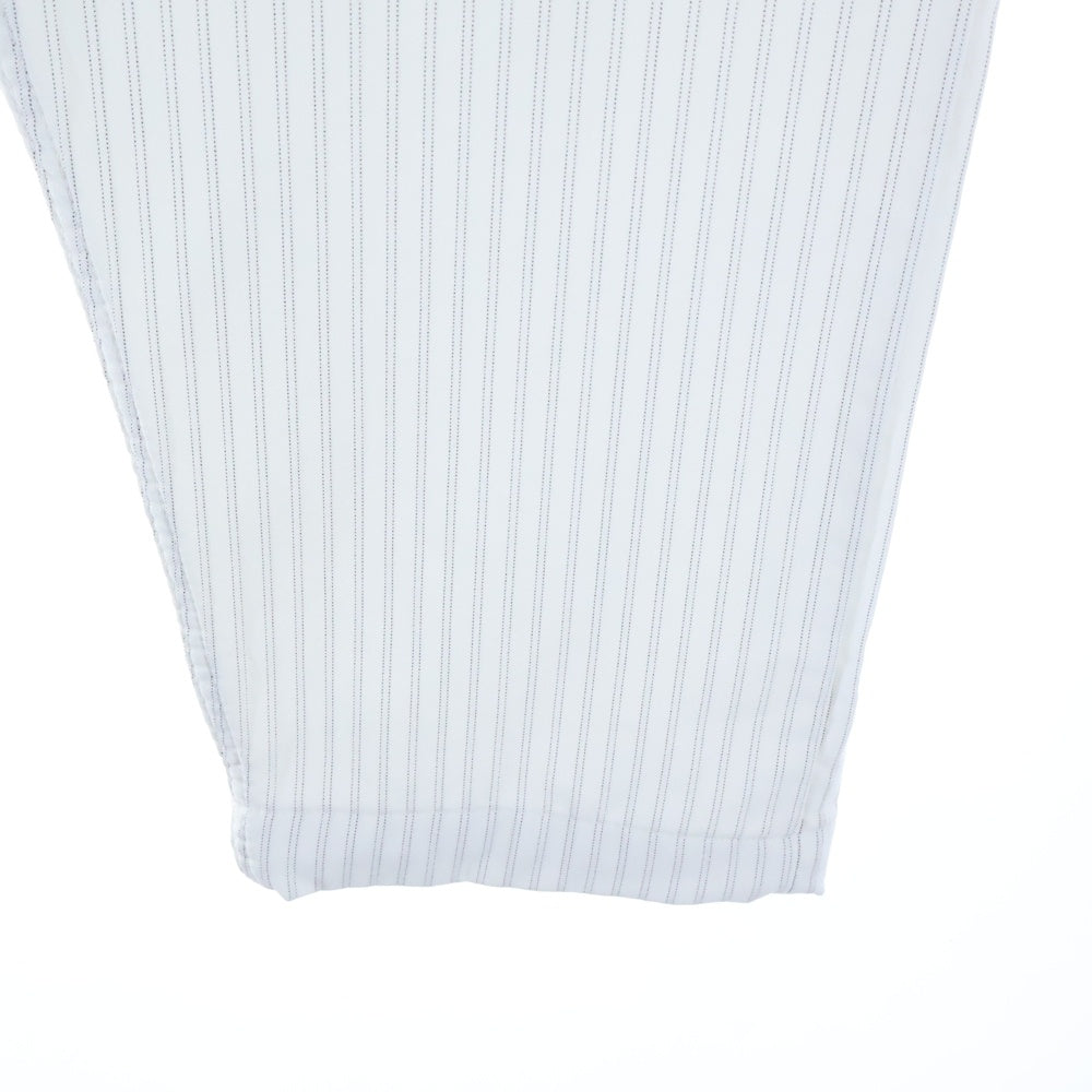 COMME des GARCONS HOMME DEUX(コムデギャルソン オムドゥ) 22SS AD2021 ポリ縮絨 イージーテーパードパンツ ホワイト DI-P050