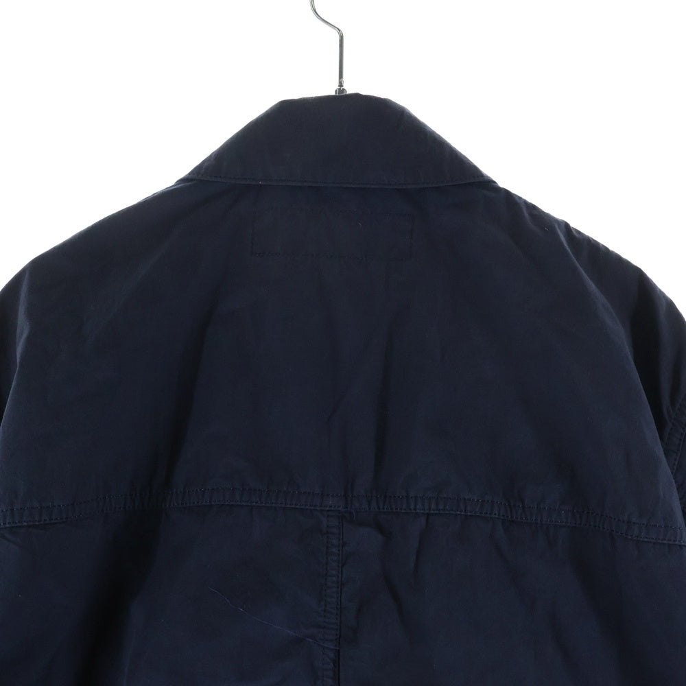 COMME des GARCONS HOMME(コムデギャルソンオム) 21SS AD2020 裏地チェック マルチポケット コットンジャケット ネイビー HG-J010