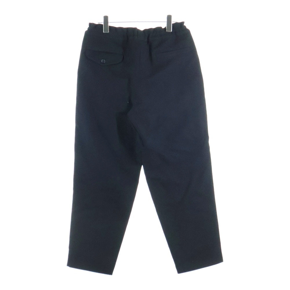 COMME des GARCONS HOMME DEUX(コムデギャルソン オムドゥ) 21AW AD2021 クロップド ウールイージースラックスパンツ ブラック DH-P024