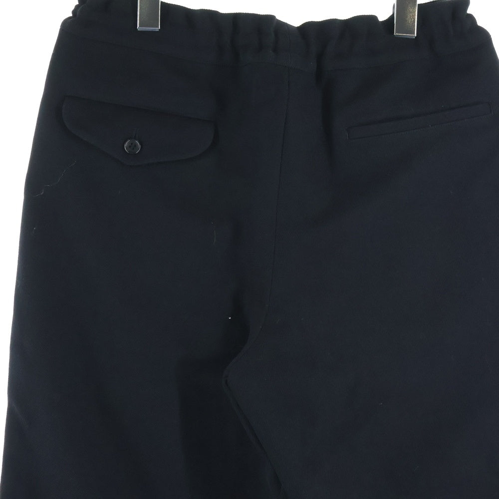 COMME des GARCONS HOMME DEUX(コムデギャルソン オムドゥ) 21AW AD2021 クロップド ウールイージースラックスパンツ ブラック DH-P024
