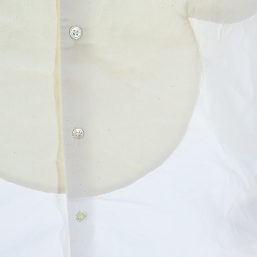 COMME des GARCONS SHIRT(コムデギャルソンシャツ) 23SS ×Disney ディズニー フロントモスリンミッキー刺繍 長袖シャツ ホワイト FK-B028