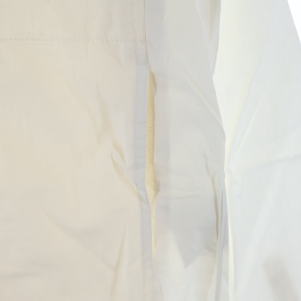 COMME des GARCONS HOMME DEUX(コムデギャルソン オムドゥ) 21SS AD2020 フロント切替 長袖ボタンシャツ ホワイト/アイボリー DG-B029