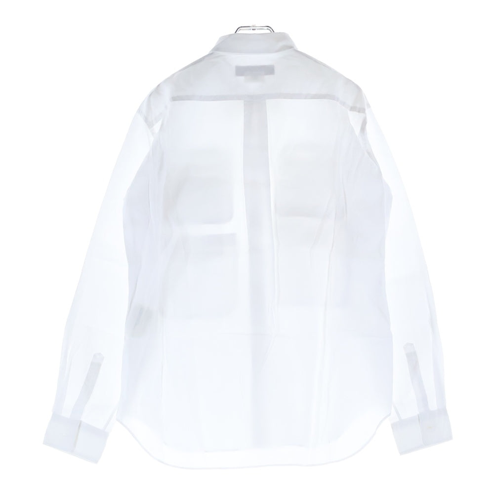 COMME des GARCONS HOMME DEUX(コムデギャルソン オムドゥ) 21AW AD2021 マルチポケット長袖シャツ ホワイト DH-B030