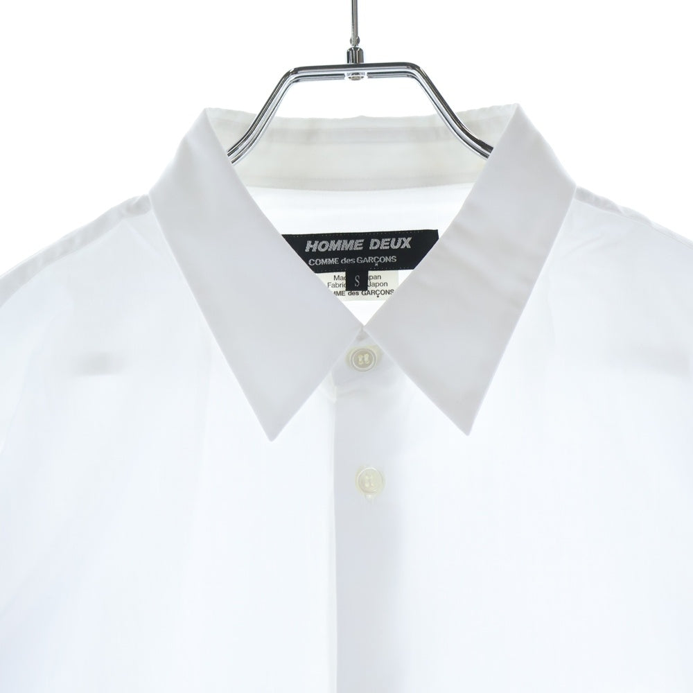 COMME des GARCONS HOMME DEUX(コムデギャルソン オムドゥ) 20AW AD2020 長袖ボタンシャツ ホワイト DF-B037