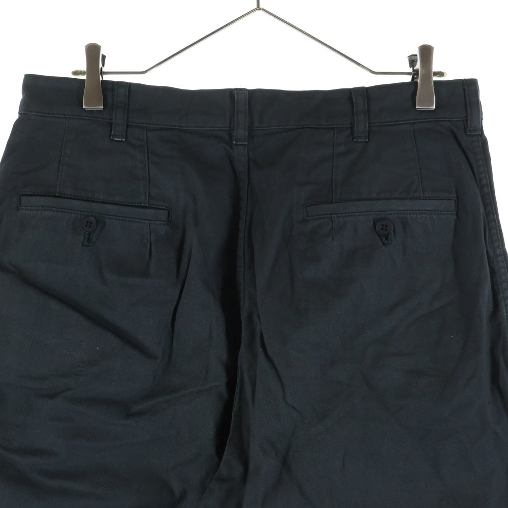 COMME des GARCONS HOMME(コムデギャルソンオム) 22SS AD2021 製品染め 1タック ストレート チノ パンツ グレー HI-P003