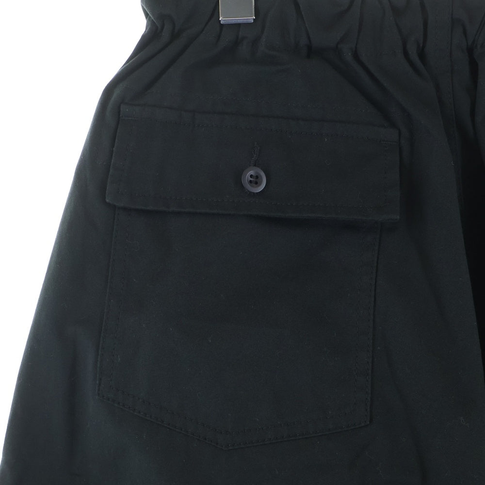 COMME des GARCONS HOMME(コムデギャルソンオム) 22AW AD2022 ドローストリング ワイド カーゴパンツ ブラック HJ-P009