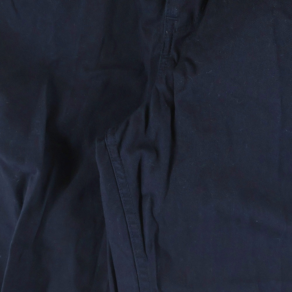 COMME des GARCONS HOMME(コムデギャルソンオム) 22SS AD2021 製品染め 1タック ワイド チノパンツ ネイビー HI-P003