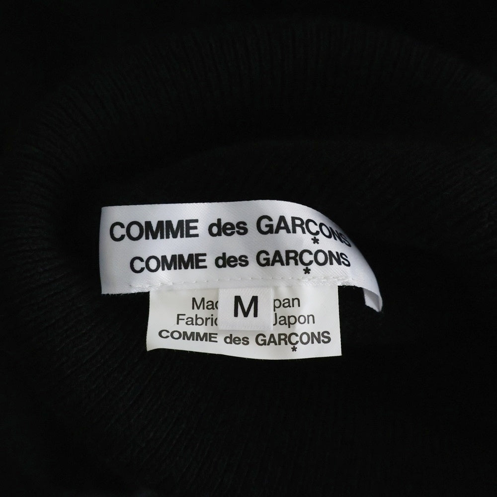 COMME des GARCONS COMME des GARCONS(コムデギャルソンコムデギャルソン) 23AW AD2023 カシミヤ タートルネック ニットセーター ブラック RL-N504
