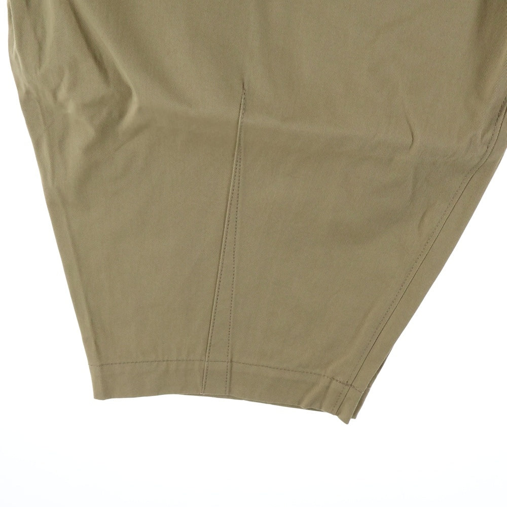 COMME des GARCONS HOMME(コムデギャルソンオム) 24AW AD2024 コットン ステッチデザイン バルーンワイドパンツ ベージュ HN-P026